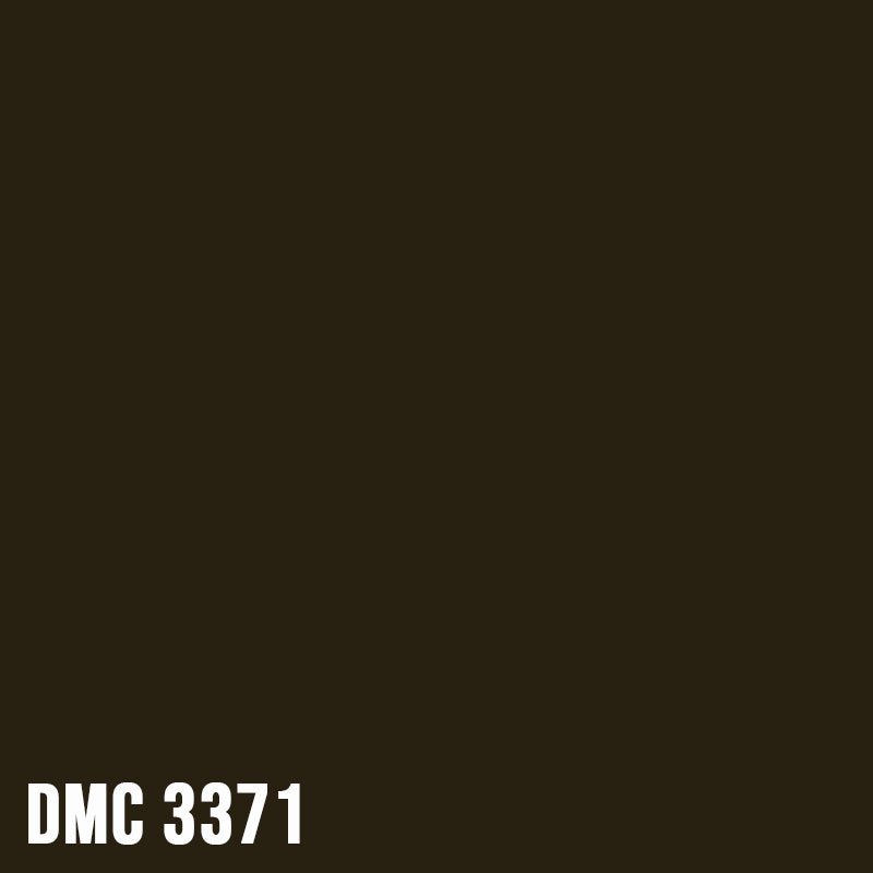 DMC 3371 Black Brown - eckig Diamond Painting Steine 2,5mm von Spielzeughafen
