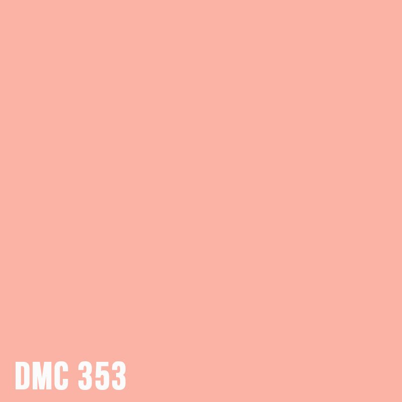 DMC 353 Peach - eckig Diamond Painting Steine 2,5mm von Spielzeughafen