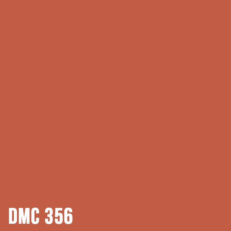 DMC 356 Terra Cotta - Medium - eckig Diamond Painting Steine 2,5mm von Spielzeughafen