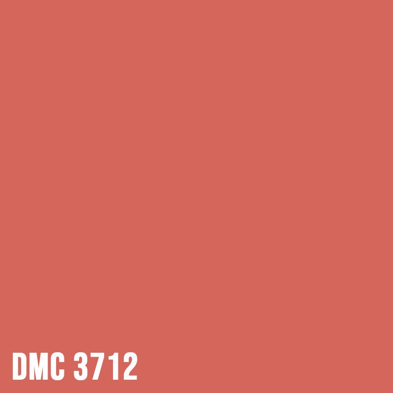 DMC 3712 Salmon - Medium - eckig Diamond Painting Steine 2,5mm von Spielzeughafen