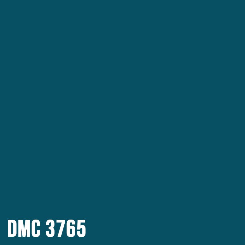 DMC 3765 Peacock Blue - Very Dark - eckig Diamond Painting Steine 2,5mm von Spielzeughafen
