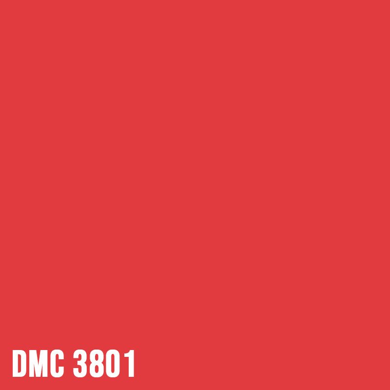 DMC 3801 Christmas Red - Light - eckig Diamond Painting Steine 2,5mm von Spielzeughafen