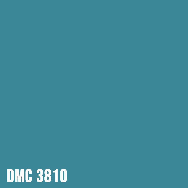 DMC 3810 Turquoise - Dark - eckig Diamond Painting Steine 2,5mm von Spielzeughafen