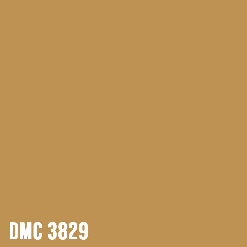 DMC 3829 Old Gold - Very Dark - eckig Diamond Painting Steine 2,5mm von Spielzeughafen