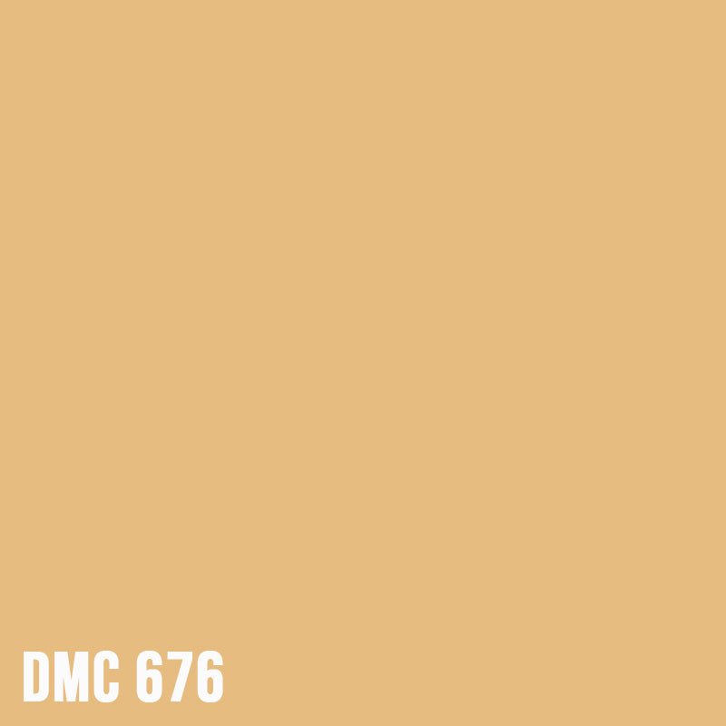 DMC 676 Old Gold - Light - eckig Diamond Painting Steine 2,5mm von Spielzeughafen