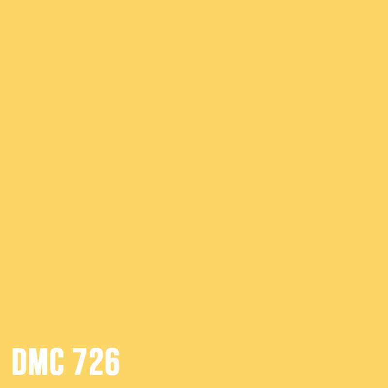DMC 726 Topaz - Light - eckig Diamond Painting Steine 2,5mm von Spielzeughafen