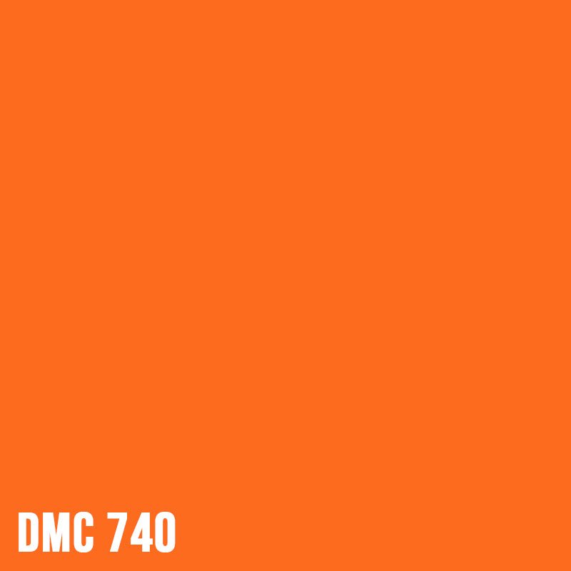 DMC 740 Rangerine - eckig Diamond Painting Steine 2,5mm von Spielzeughafen