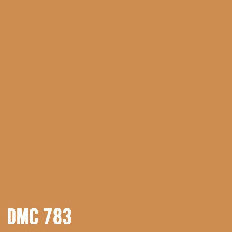 DMC 783 Topaz - Medium - eckig Diamond Painting Steine 2,5mm von Spielzeughafen