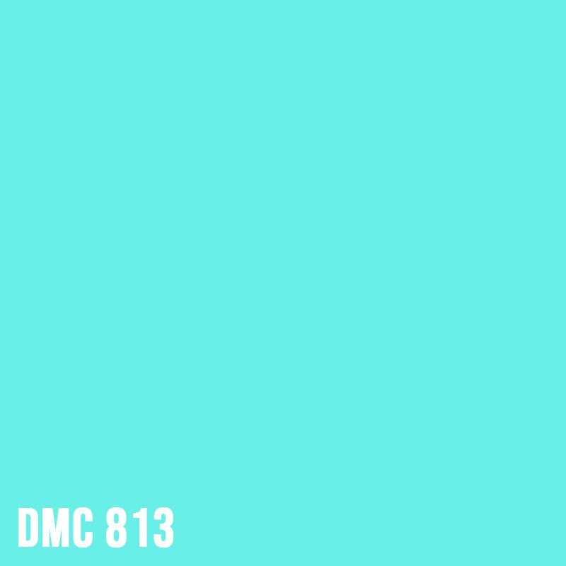 DMC 813 Blue - Light - eckig Diamond Painting Steine 2,5mm von Spielzeughafen