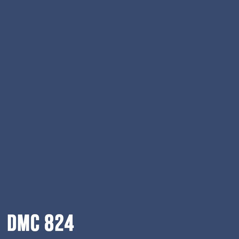 DMC 824 Blue - Very Dark - eckig Diamond Painting Steine 2,5mm von Spielzeughafen