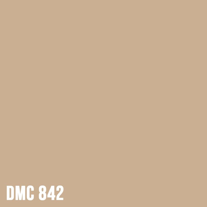 DMC 842 Beige Brown - Very Light - eckig Diamond Painting Steine 2,5mm von Spielzeughafen