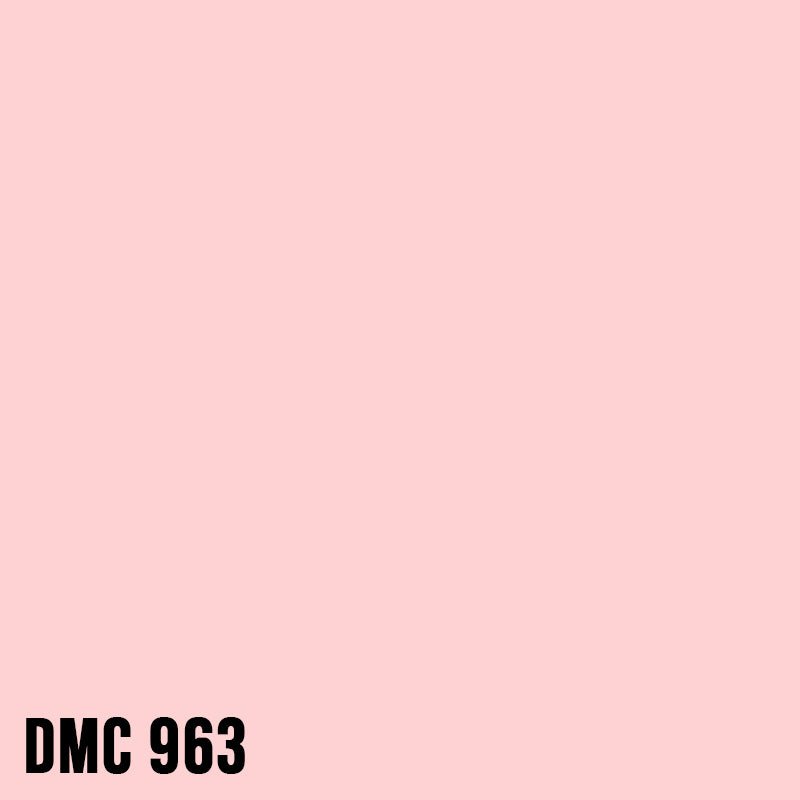 DMC 963 Dusty Rose - Ultra Very Light - eckig Diamond Painting Steine 2,5mm von Spielzeughafen