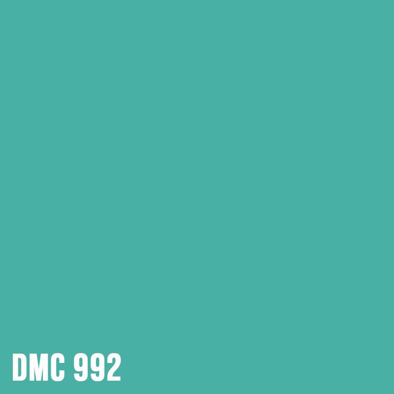 DMC 992 Aquamarine - Medium Light - eckig Diamond Painting Steine 2,5mm von Spielzeughafen