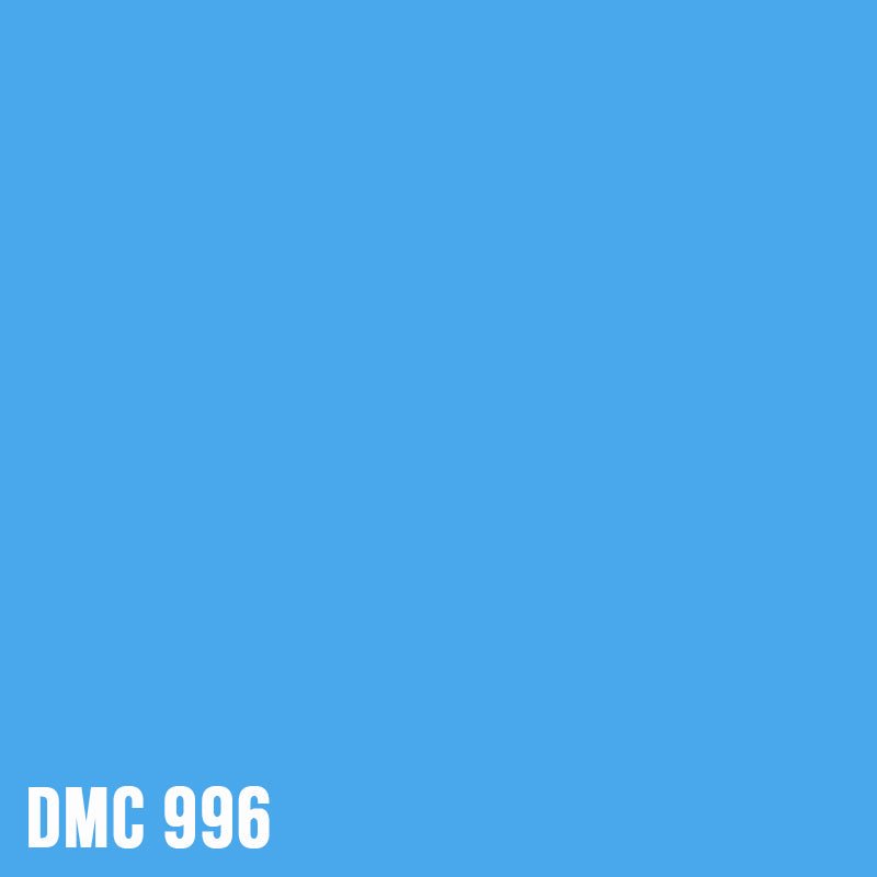 DMC 996 Electric Blue - Medium - eckig Diamond Painting Steine 2,5mm von Spielzeughafen