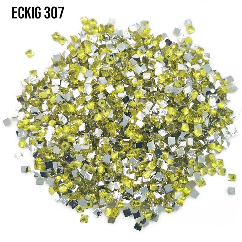 Lemon eckig Strass