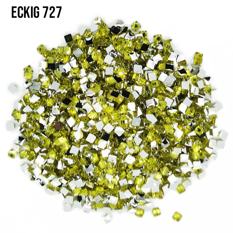 Topaz - Very Light eckig Strass