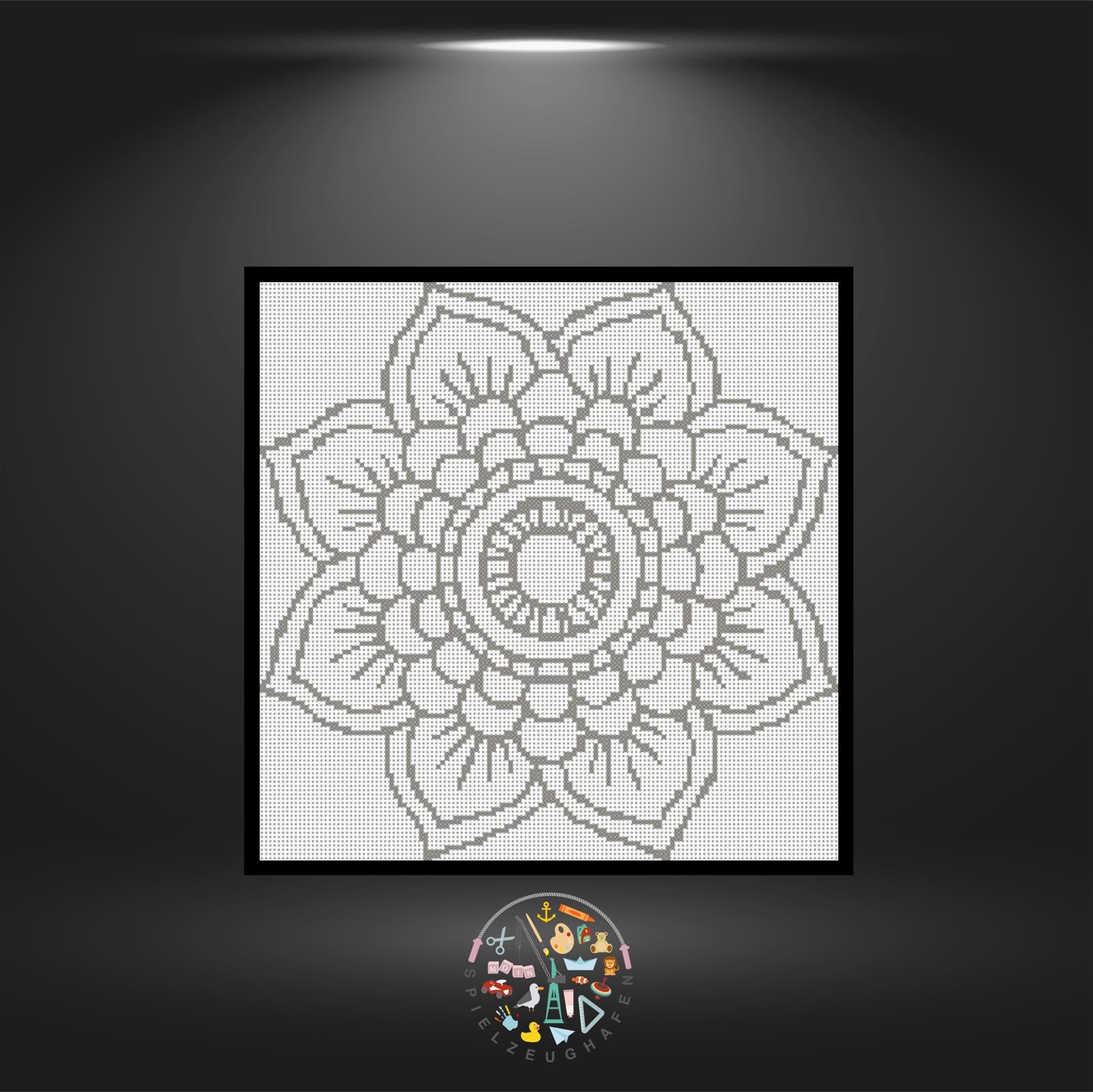Mandala 6 - Strass (OHNE STEINE) von Spielzeughafen