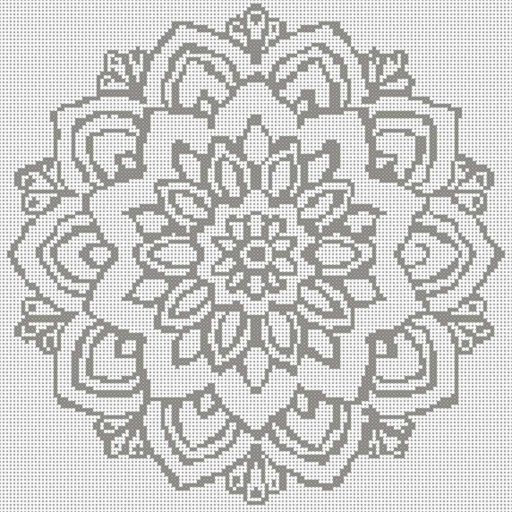 Mandala 07 - Strass (OHNE STEINE)