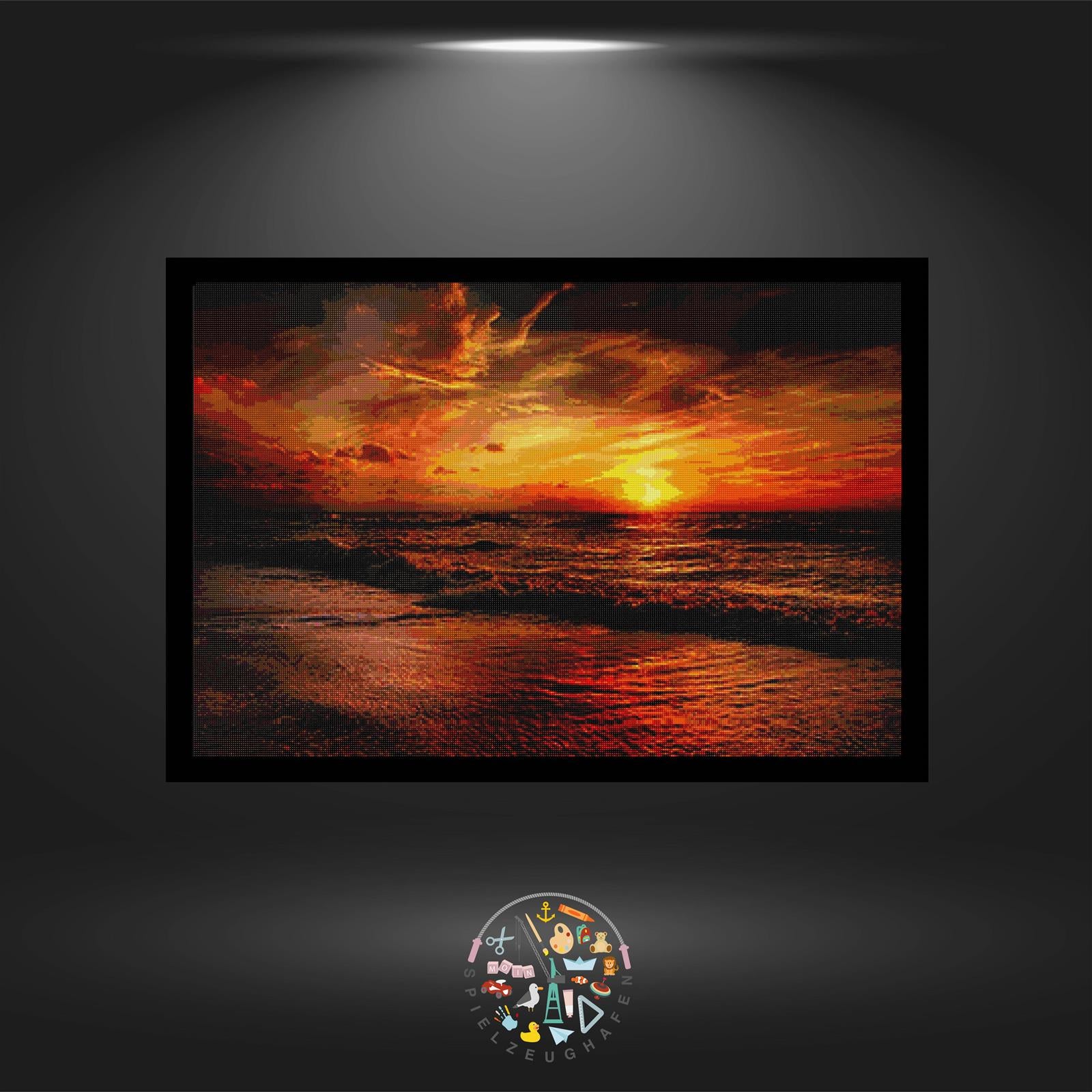 'Romantic Sunset' - Quadratisch