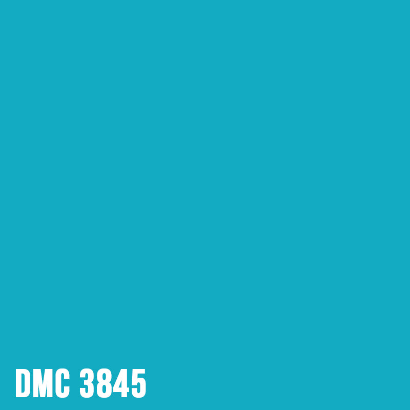 Bright Turquoise - Medium - eckig