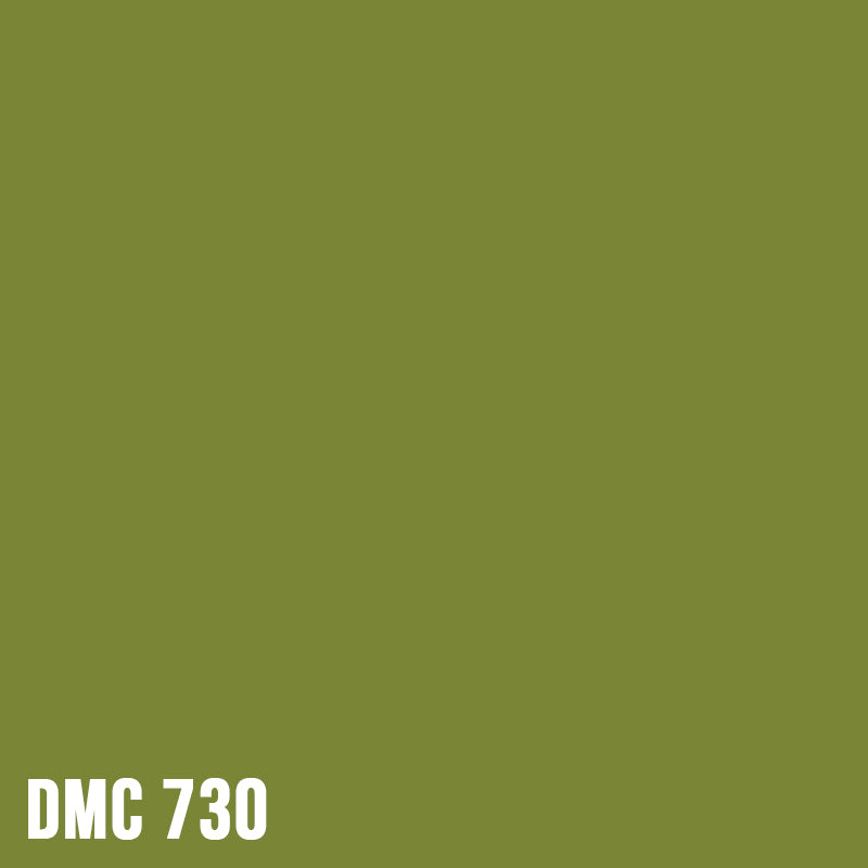 Olive Green - Very Dark - eckig