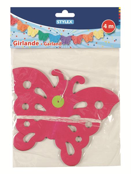 STYLEX Girlande, Figuren, 4 m 5fach sortiert von Spielzeughafen