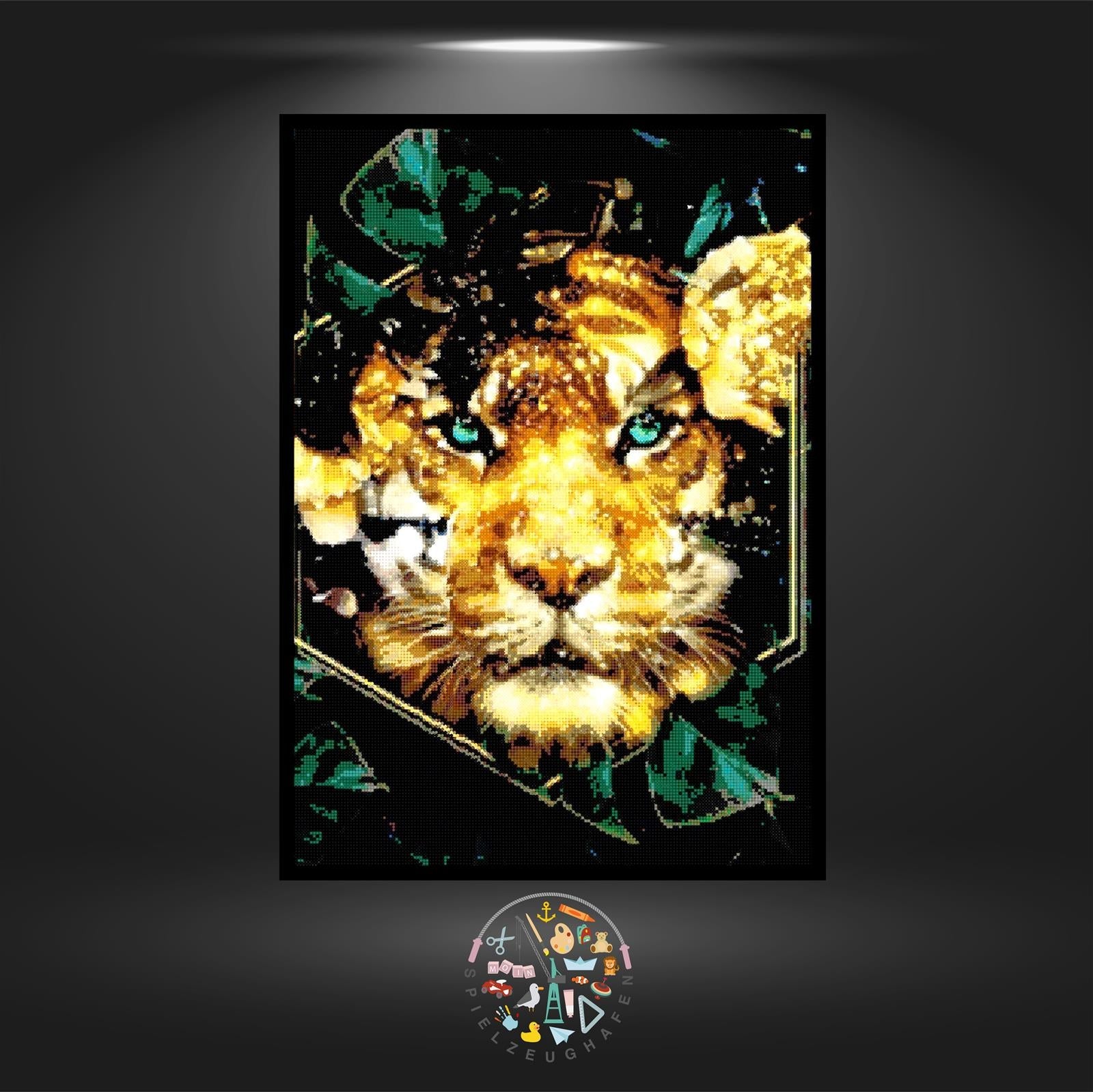 'Tiger Ceyla' - Strass / Rhinestone von Spielzeughafen